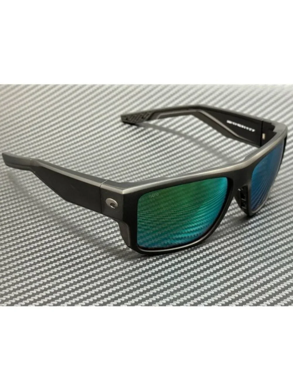 New Costa Del Mar Men Matte Black Sunglasses 59-16-127
